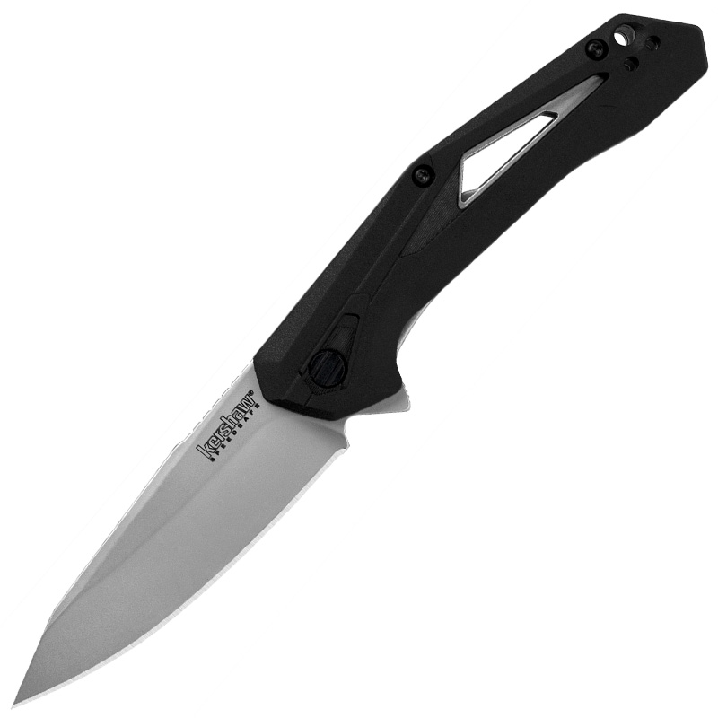 Ніж складаний Kershaw Airlock (довжина: 185мм, лезо: 76мм), чорний