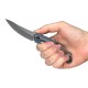 Ніж складаний Kershaw Reverb XL (довжина: 187мм, лезо: 76мм, чорне), синій