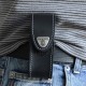 Чохол шкіряний для ножів Victorinox (84-91мм, до 4х шарів), чорний, на липучці 4.0520.3