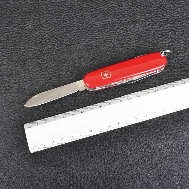 Ніж складаний, мультитул Victorinox Hiker (91мм, 12 функцій), червоний 1.4613