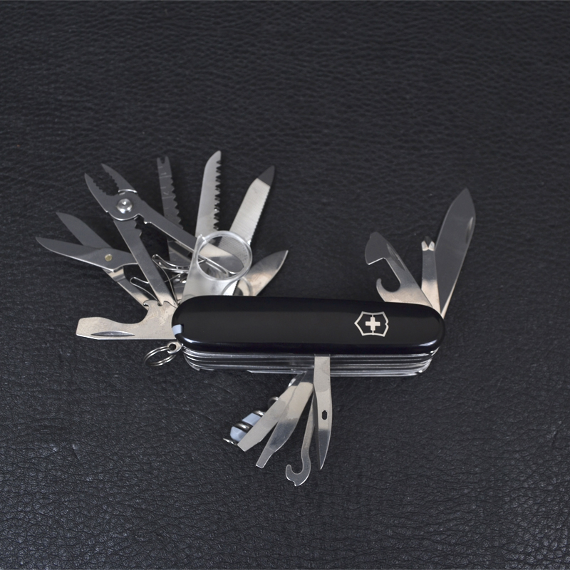 Ніж складаний, мультитул Victorinox Swisschamp (91мм, 33 функції), чорний 1.6795.3