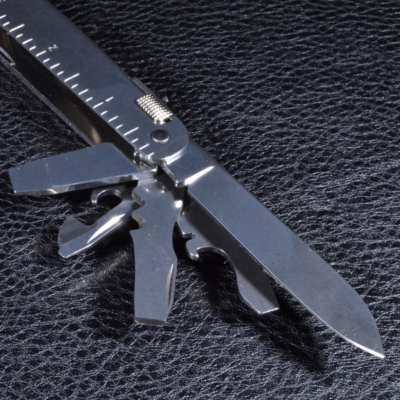 Мультитул Victorinox Swisstool Plus (115мм,14 элементов), с кожаным чехлом 3.0338.L