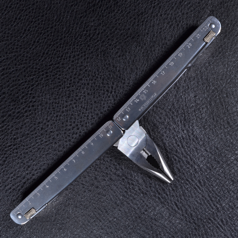 Мультитул Victorinox Swisstool Plus (115мм,14 элементов), с кожаным чехлом 3.0338.L