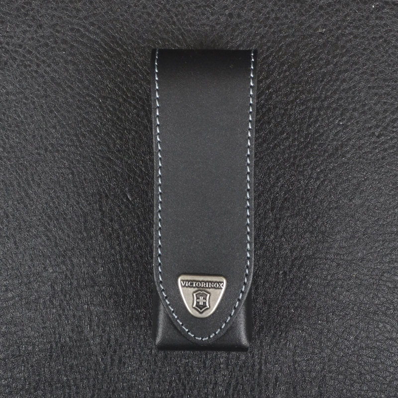 Чохол для ножів Victorinox (111мм, до 4х шарів), шкіряний, на липучці, з повор. кліпом 4.0523.31