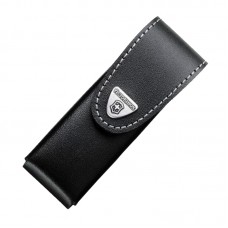 Чехол для ножей Victorinox (111мм, до 4х слоев), кожаный, на липучке, с повор. клипом 4.0523.31