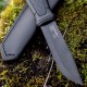 Ніж фіксований Mora Garberg Carbon Multi-Mount (довжина: 229мм, лезо: 109мм), чорний, піхви пластівці