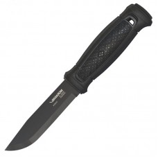 Ніж фіксований Mora Garberg Carbon Multi-Mount (довжина: 229мм, лезо: 109мм), чорний, піхви пластівці