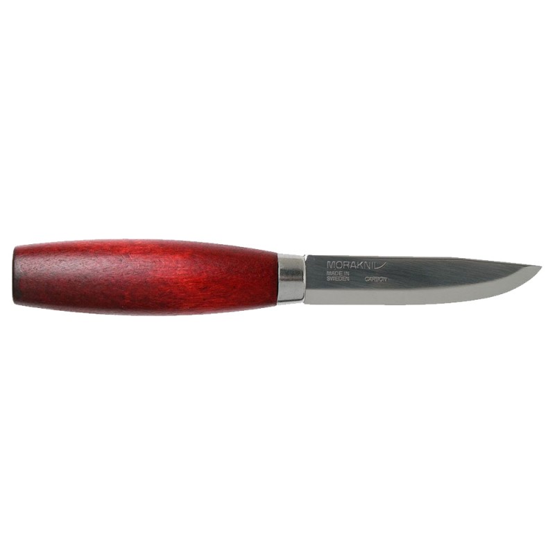Ніж фіксований Mora Classic No 1/0 (довжина: 198мм, лезо: 98мм), дерево, піхви