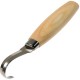 Ніж ложкоріз фіксований Mora Woodcarving 164 Left (довжина: 164мм, лезо: 55мм), дерево