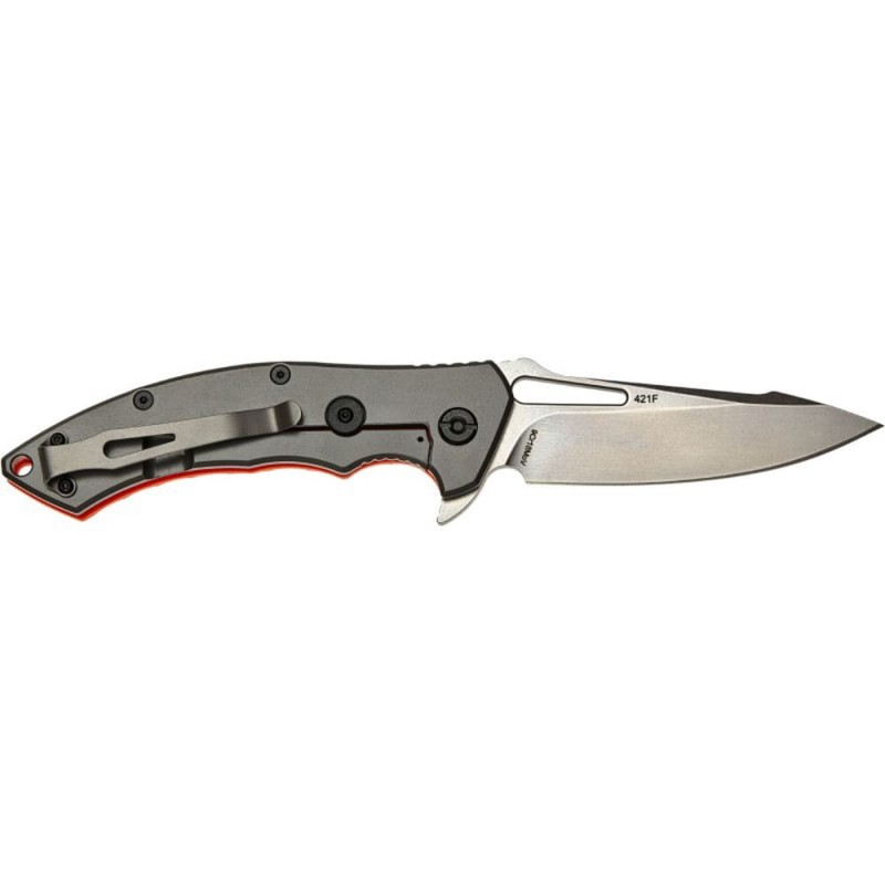 Ніж складаний SKIF Shark II SW (довжина: 217мм, лезо: 94мм), оранжевий