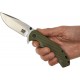 Ніж складаний SKIF Sturdy II SW (довжина: 223мм, лезо: 96мм), оливковий