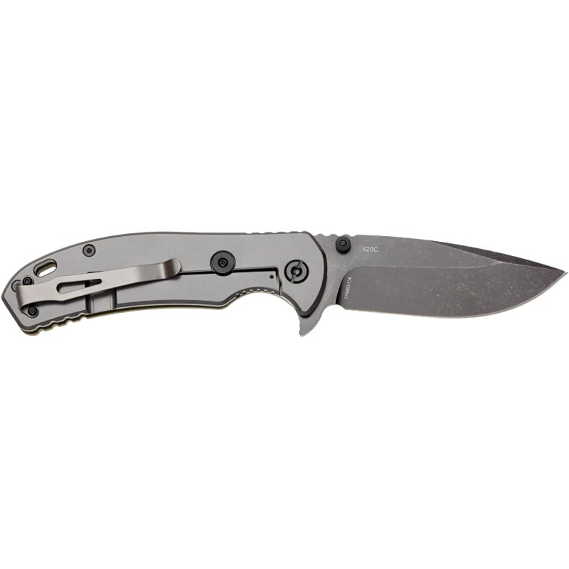 Ніж складаний SKIF Sturdy II BSW (довжина: 223мм, лезо: 96мм, чорне), оливковий