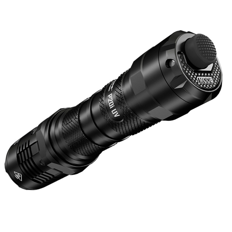 Мощный тактический фонарь Nitecore P20i UV с белым и ультрафиолетовым светом (USB Type-C)