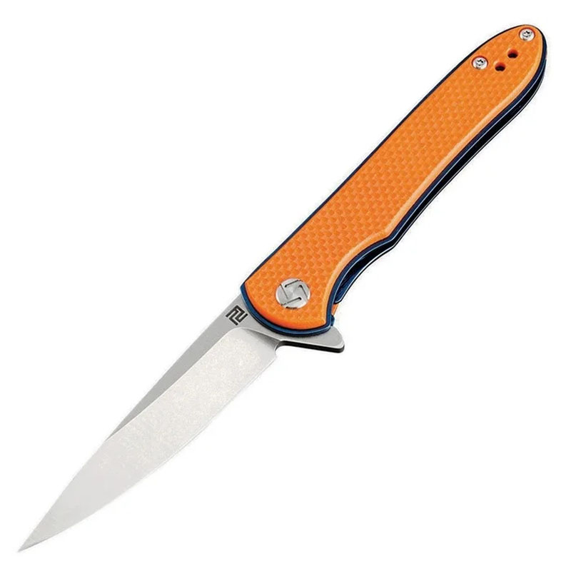 Ніж складаний Artisan Shark Small (довжина: 180мм, лезо: 80мм), оранжевий