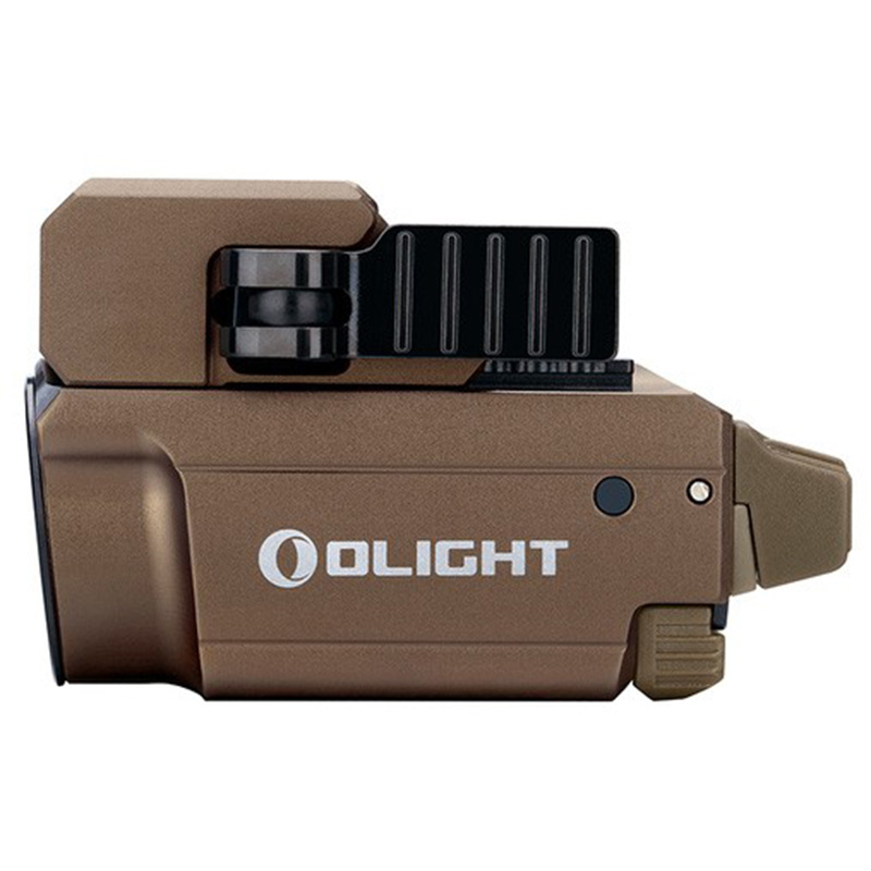 Фонарь пистолетный с ЛЦУ Olight Baldr Mini-DT (600люмен, 1режим, магнитная зарядка),desert, комплект