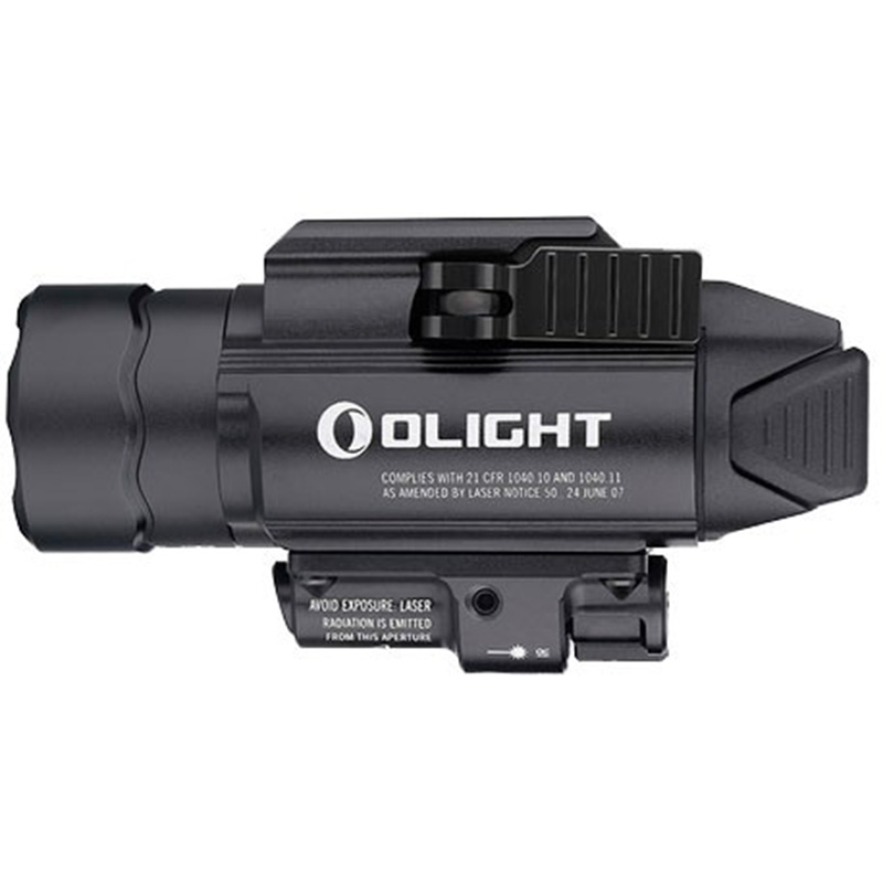Ліхтар пістолетний з ІЧ ЛЦУ Olight BALDR IR (1350 люмен, 3 режими, 2xCR123A), чорний