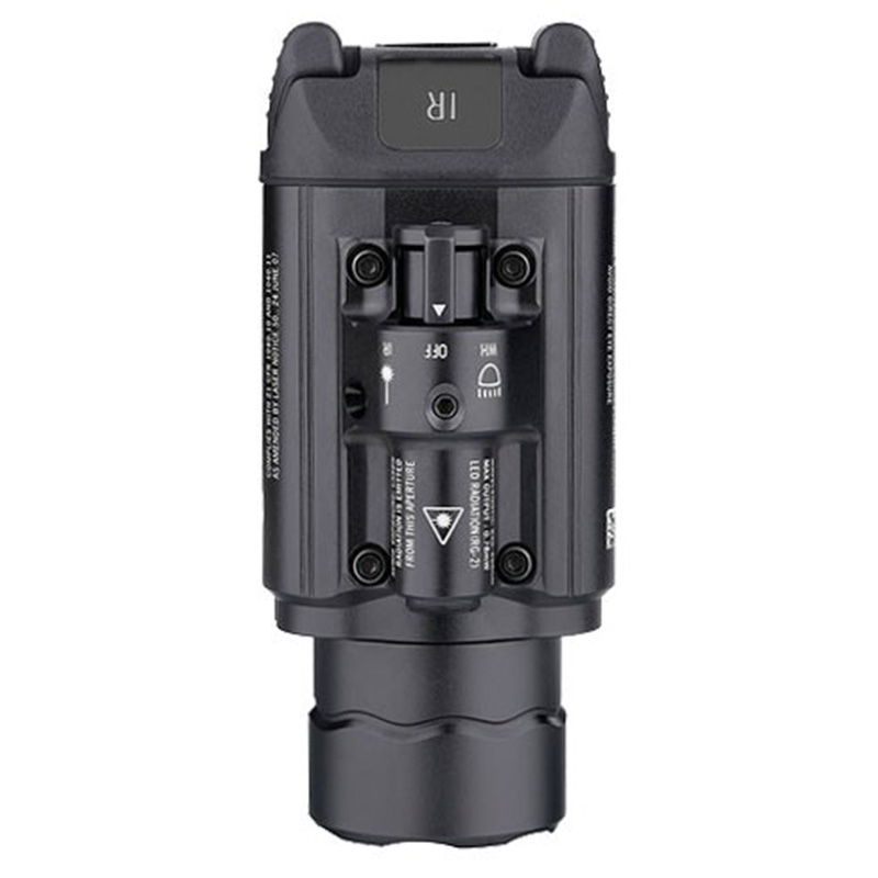 Ліхтар пістолетний з ІЧ ЛЦУ Olight BALDR IR (1350 люмен, 3 режими, 2xCR123A), чорний