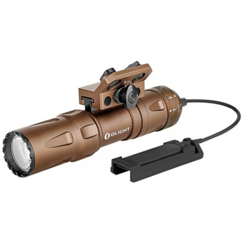 Фонарь Olight Odin mini (1250 люмен, 4 режима, 1x21700, магнитная зарядка), decert, комплект