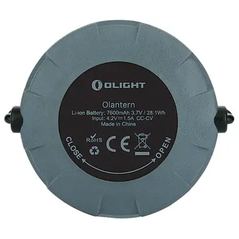 Ліхтар кемпінговий Olight Olantern (Led, 360 люмен, 4 режими, магнітна зарядка), сірий, комплект