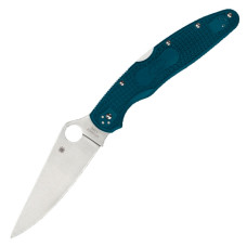 Нож складной Spyderco Police 4 (длина: 253мм, лезвие: 111мм), синий