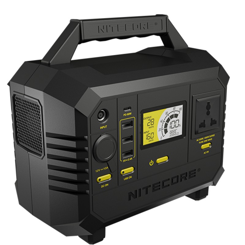 Зарядна станція, портативна електростанція Nitecore NES500 (144000mAh)