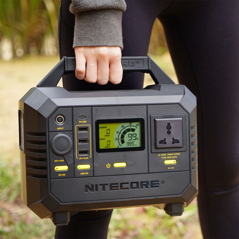Зарядна станція, портативна електростанція Nitecore NES500 (144000mAh)