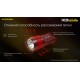 Потужний далекобійний тактичний ліхтар Nitecore TM20K (USB Type-C)