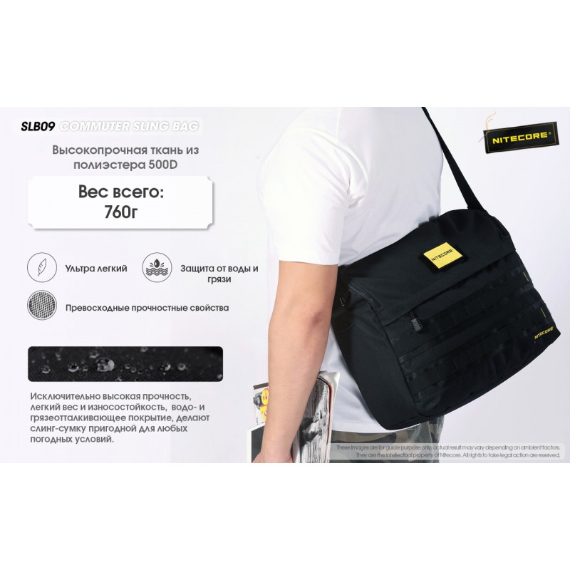 Універсальна повсякденна сумка Nitecore SLB09