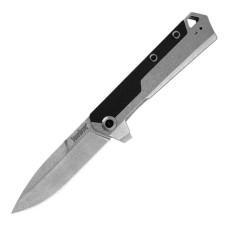 Ніж складаний Kershaw Oblivion (довжина: 206мм, лезо: 90мм), чорний-сталевий