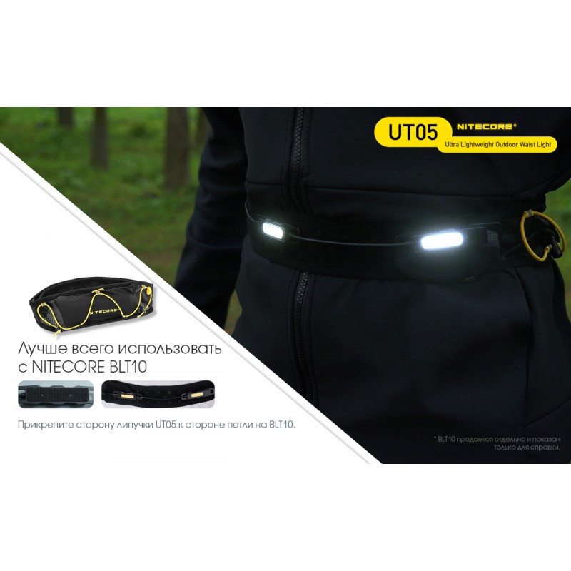 Сигнальний ліхтар для бігу Nitecore UT05