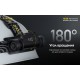 Ліхтар налобний фокусований Nitecore HC68 (Luminus LED + RED LED, 2000 люмен, 16 режимів, 1x18650, USB-C)