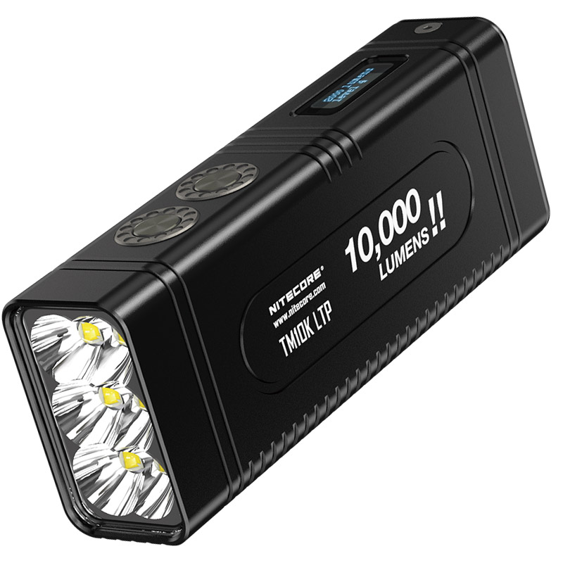 Потужний ліхтар, що перезаряджається Nitecore TM10K LTP