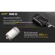 Ліхтар наключний Nitecore TINI 2 SS (2xOSRAM P8, 500 люмен, 5 режимів, USB Type-C), чорна смола