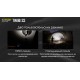 Ліхтар наключний Nitecore TINI 2 SS (2xOSRAM P8, 500 люмен, 5 режимів, USB Type-C), чорна смола
