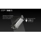 Ліхтар наключний Nitecore TINI 2 Ti (2xOSRAM P8, 500 люмен, 5 режимів, USB Type-C), титан