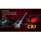 Мощный тактический фонарь NItecore CR7 с белым и красным светом