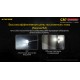 Мощный тактический фонарь NItecore CR7 с белым и красным светом