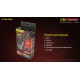 Мощный тактический фонарь NItecore CR7 с белым и красным светом