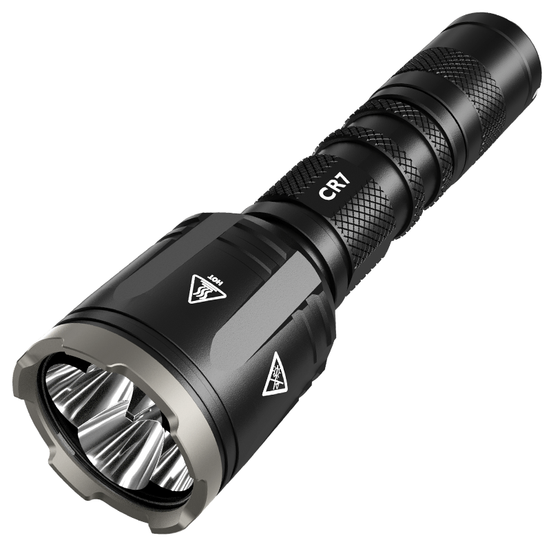 Мощный тактический фонарь NItecore CR7 с белым и красным светом