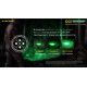 Мощный тактический фонарь NItecore CG7 с белым и зеленым светом