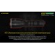 Мощный тактический фонарь NItecore CG7 с белым и зеленым светом