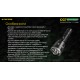 Мощный тактический фонарь NItecore CG7 с белым и зеленым светом