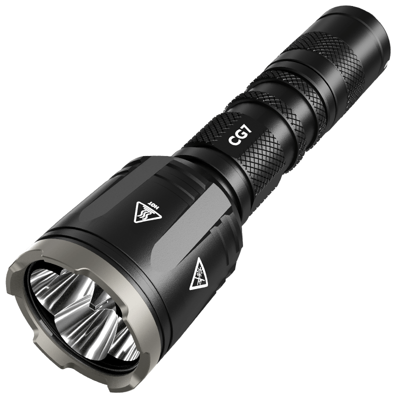 Мощный тактический фонарь NItecore CG7 с белым и зеленым светом