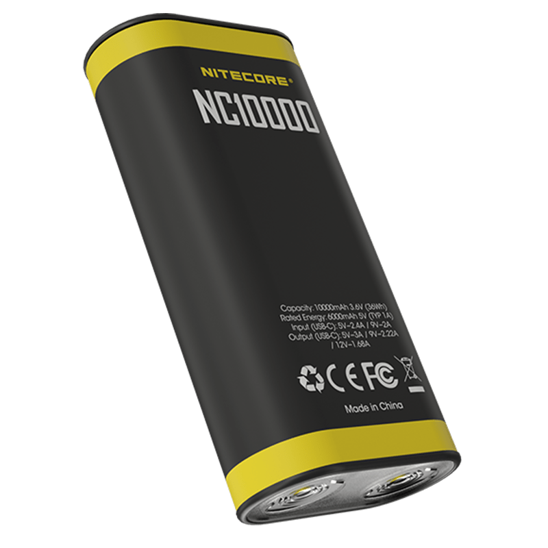 2в1 - Power Bank + ліхтар Nitecore NC10000 (20w, QC 3.0, 10000mAh)