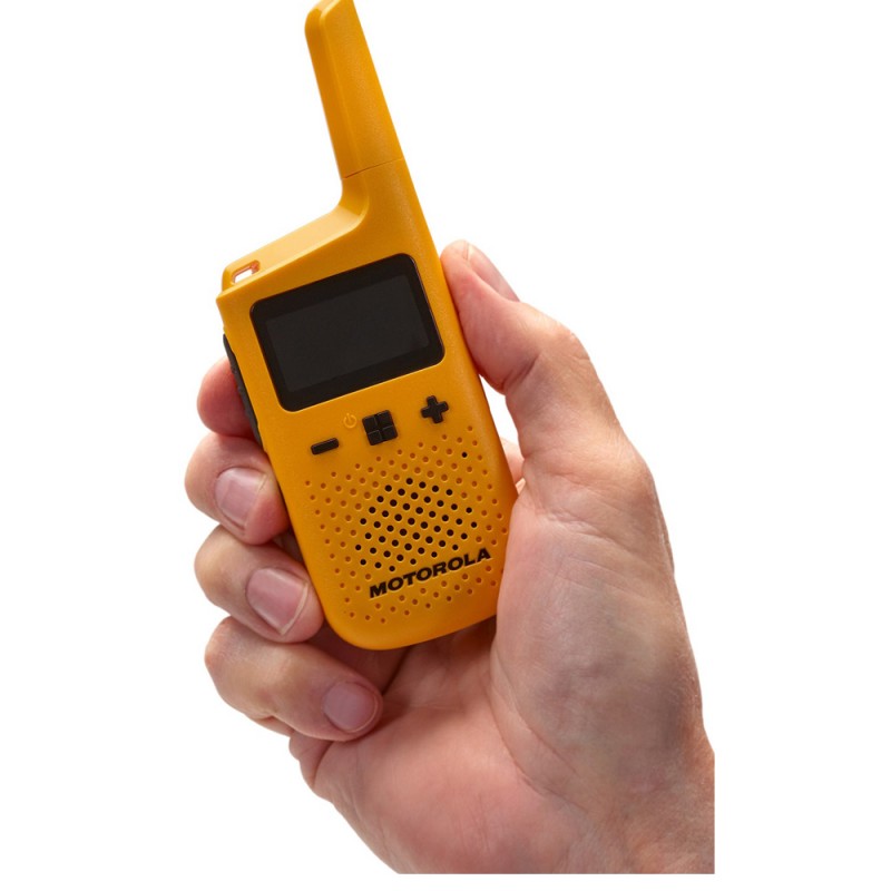 Рація Motorola Talkabout T72 Twin Pack & Chgr WE (0,5W, PMR446, 446MHz, до 8км, 16кан., АКБ), 2шт, оранж