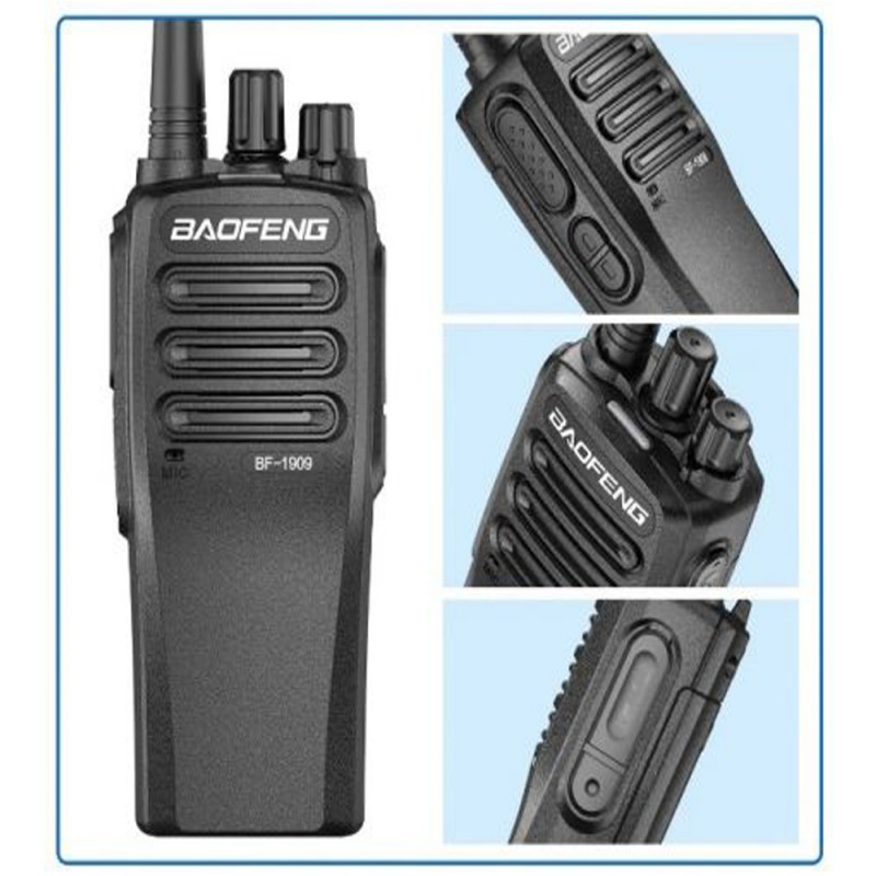 Рація Baofeng BF-1909 (10W, UHF, 400-470MHz, 16 каналів, АКБ)