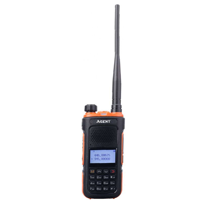 Рація Agent AR-UV10 Six Pack (0.5W, UHF400-470MHz, VHF136-174MHz, до 10 км, 128 каналів, АКБ), 6 шт