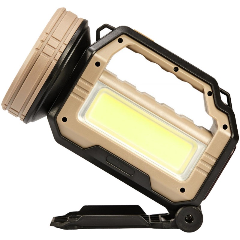 2в1 - Ліхтар кемпінговий прожектор + Power Bank SKIF Outdoor Launcher (P90+COB, 7 режимів, USB)