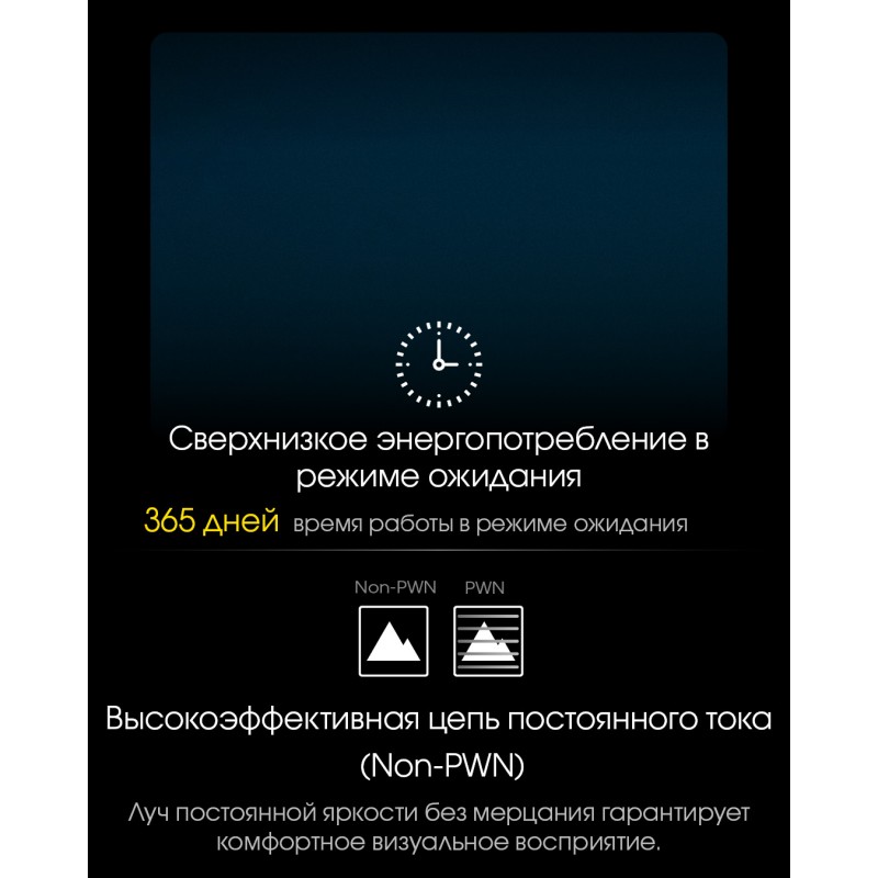 Ультралегкий налобный фонарь Nitecore NU25 NEW, черный