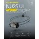Ультралегкий налобный фонарь Nitecore NU25 UL NEW, черный